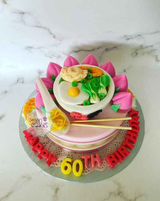 Longevity Noodles Cake