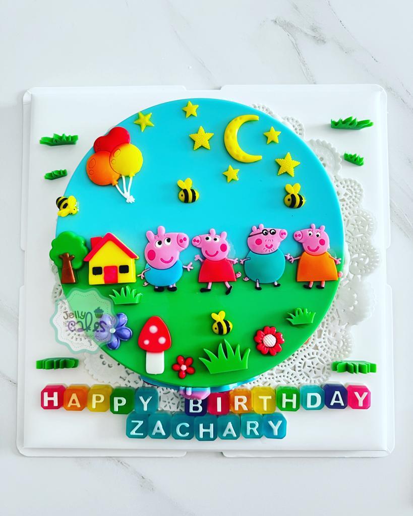 Peppa Pig Jelly Cake