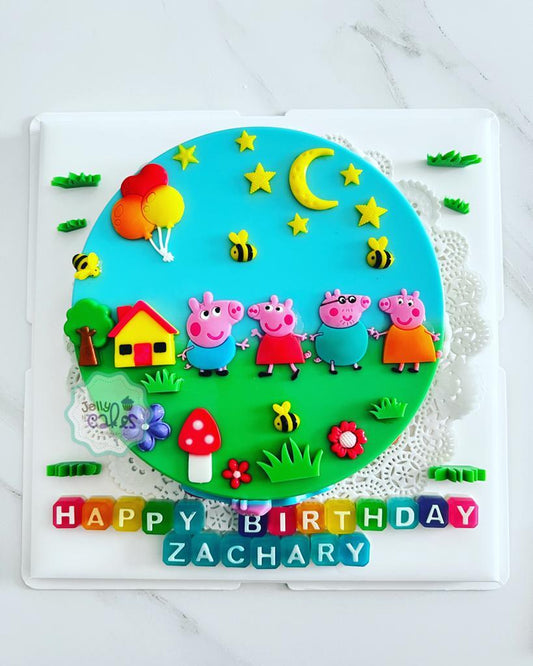 Peppa Pig Jelly Cake