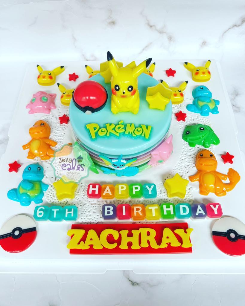 Pokemon Jelly Cake