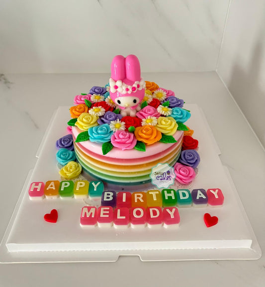 Melody Birthday Jelly Cake