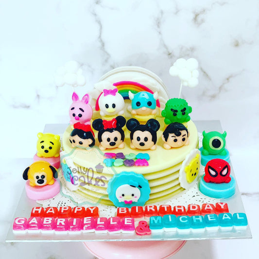 Tsum Tsum Jelly Cake
