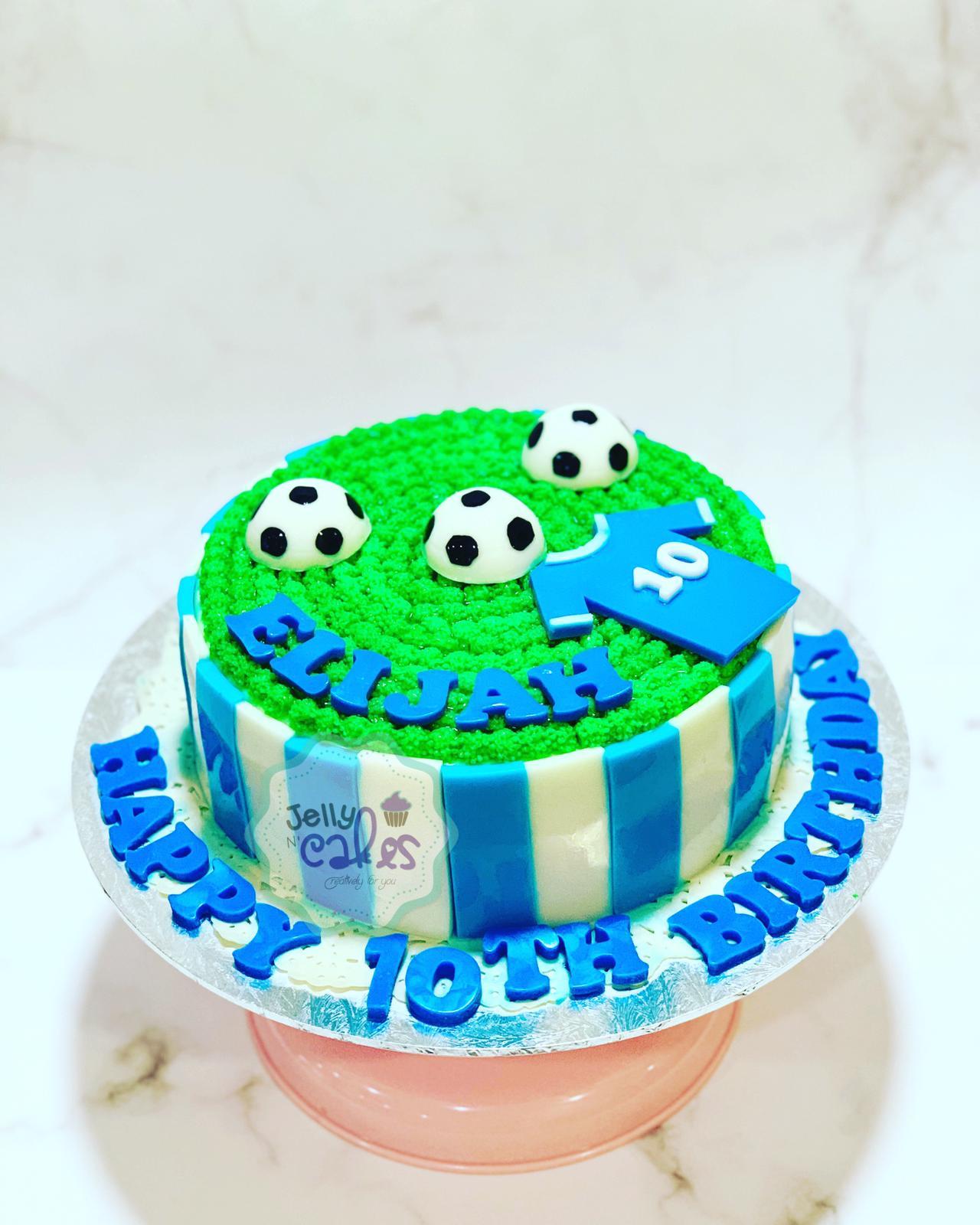 Messi Football Birthday Cake