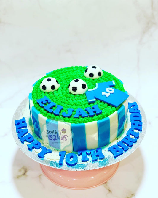 Messi Football Birthday Cake