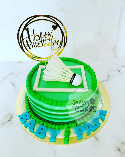 Badminton Birthday Cake